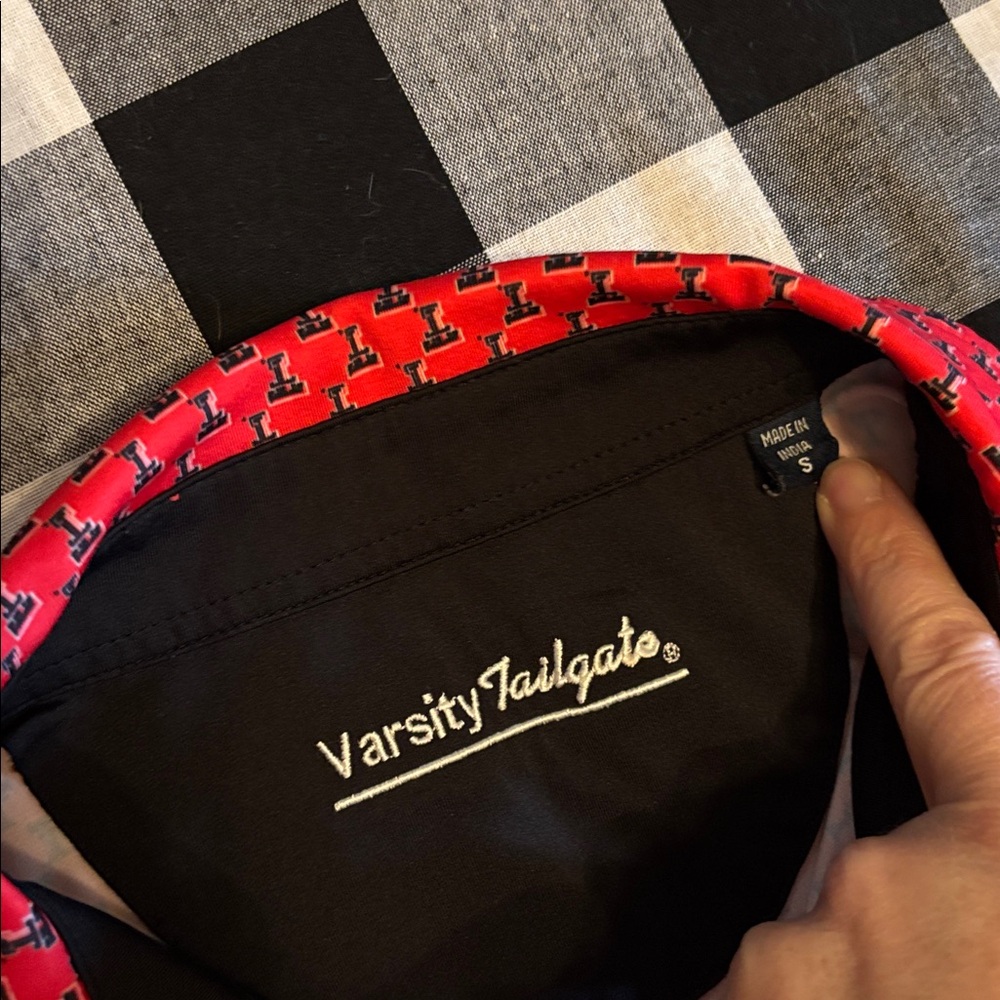 Varsity Tailgate Texas Tech Polo small - Picture 2 of 4